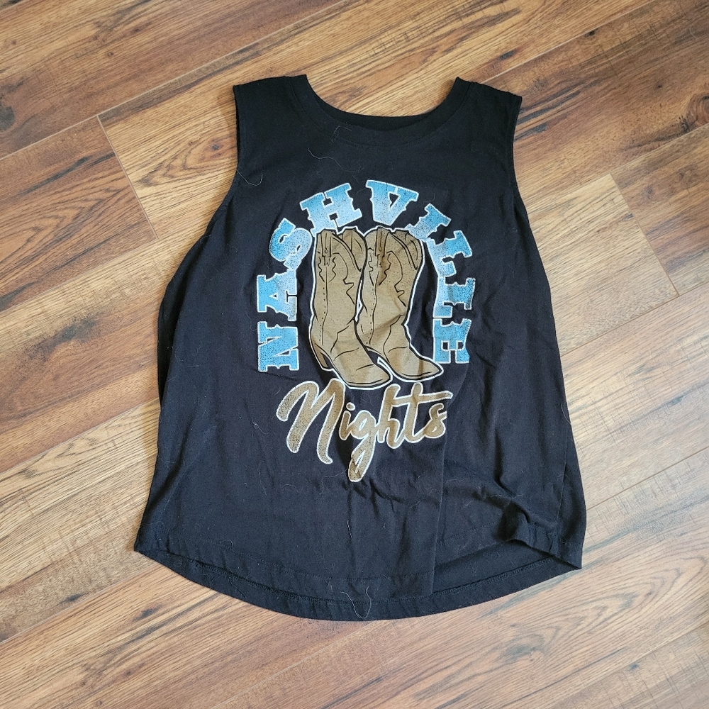 Bundle of 7 western tank tops